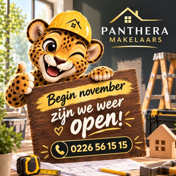 Verbouwing Panthera Makelaars Warmenhuizen